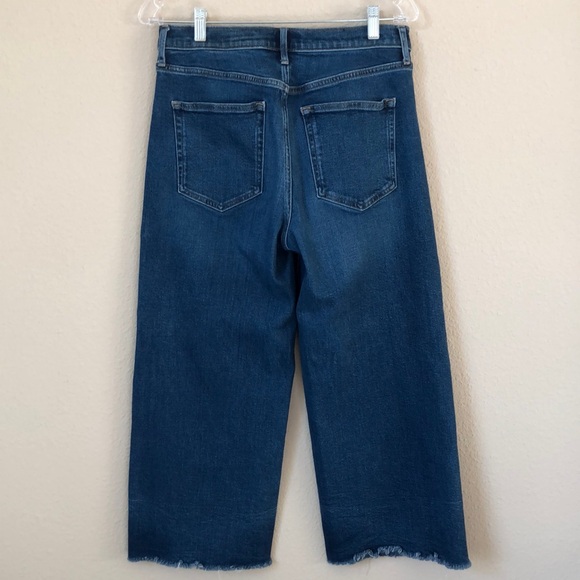 Banana Republic High-Rise Wide-Leg Crop Jeans Size 29 - Picture 3 of 10